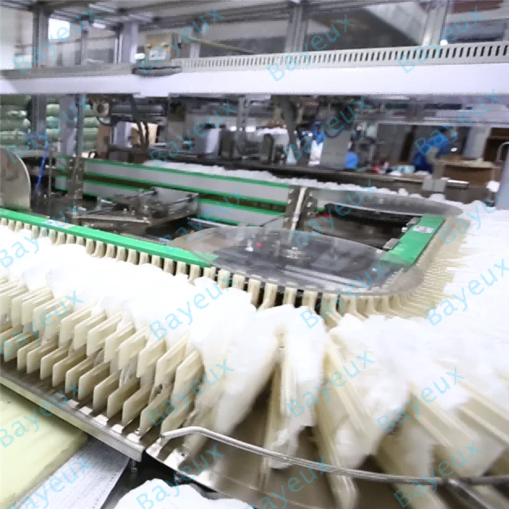 Full Servo I Shape Baby Diaper Machine