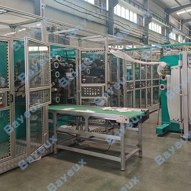 Peiriant Gwneud Diapers Babanod Servo Ststerm Llawn